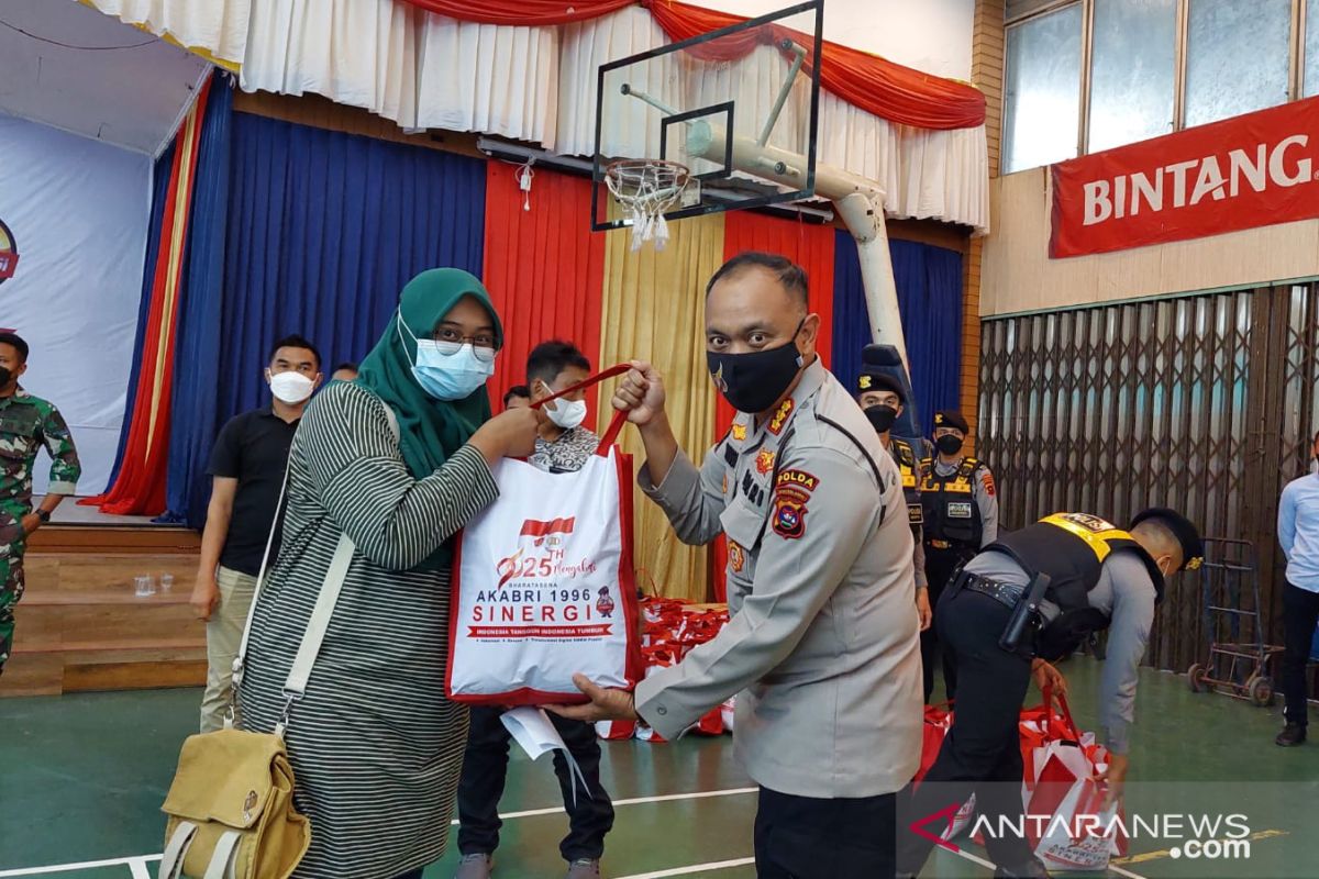 Ini dilakukan alumni Akabri 96 di Padang ditengah pandemi COVID-19