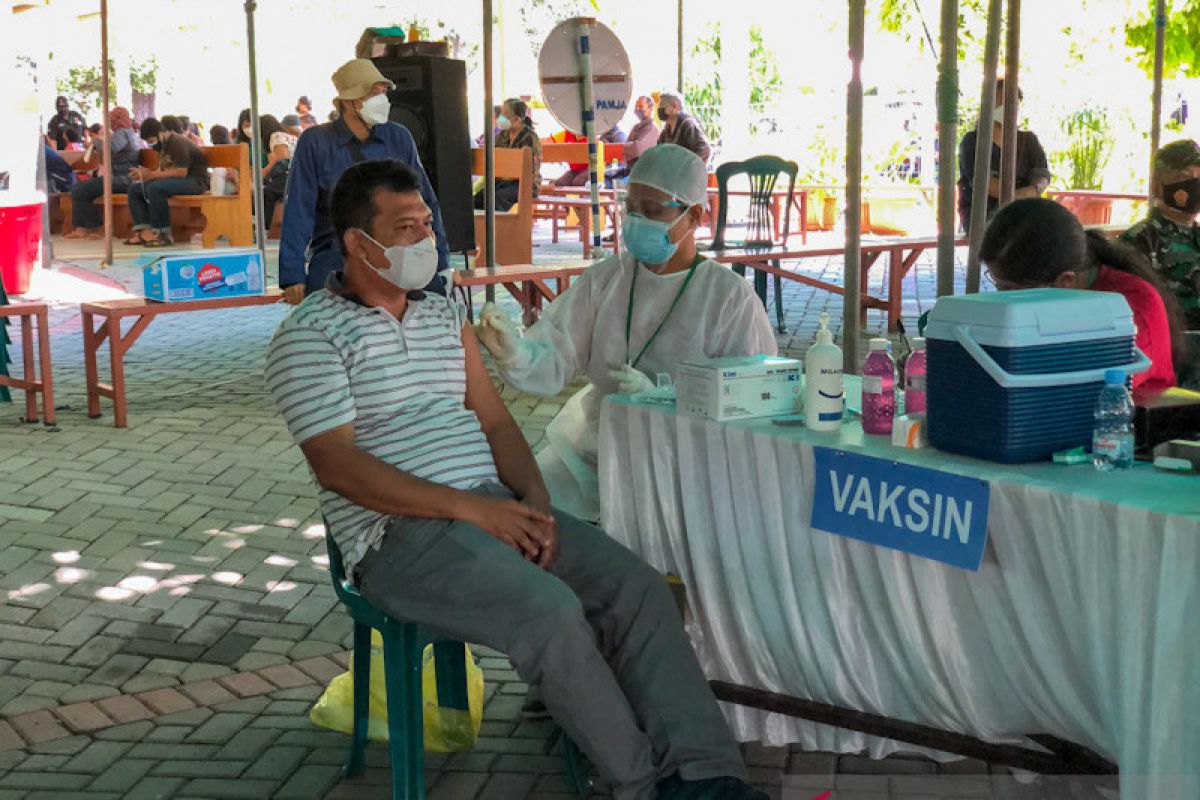 70 persen warga Kota Yogyakarta sudah menjalani vaksinasi COVID-19