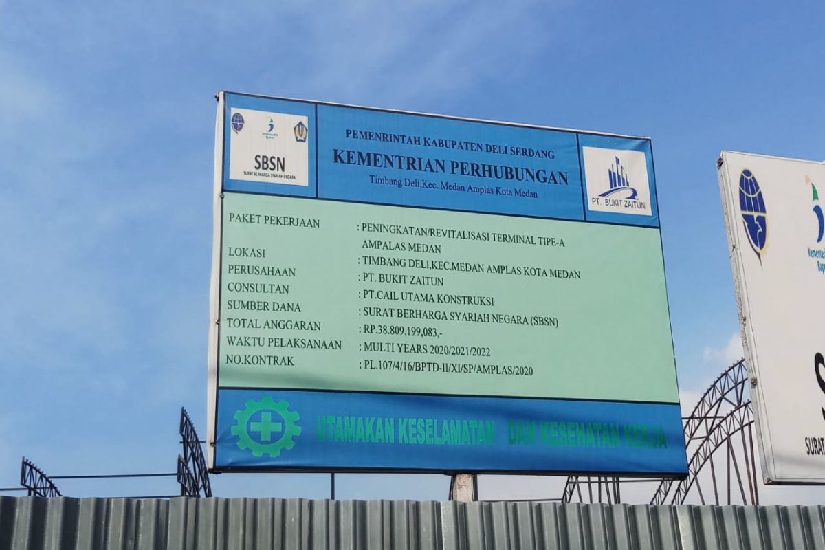 DPRD Kota Medan desak revitalisasi Terminal Amplas segera dihentikan