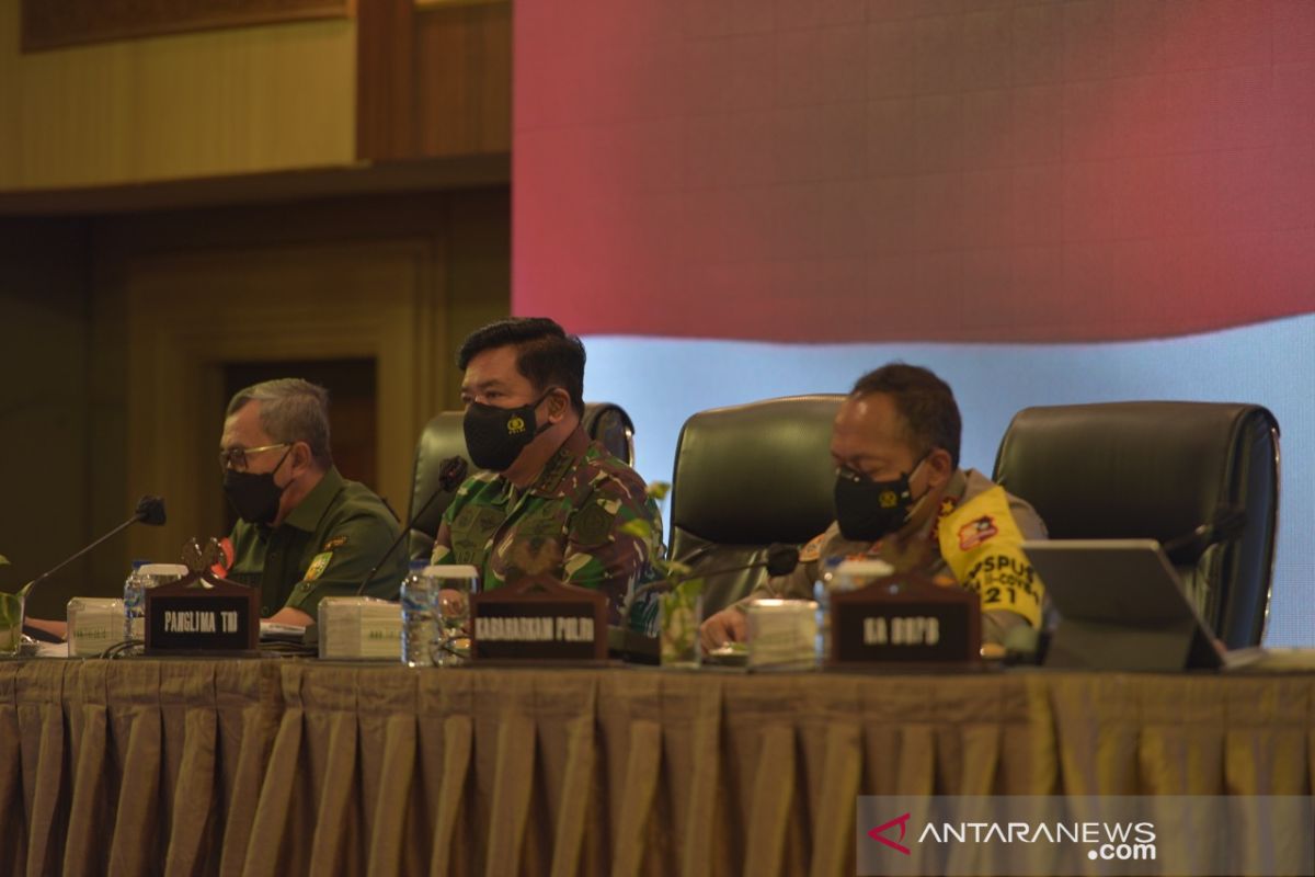 Panglima TNI apresiasi keberhasilan Riau tekan COVID-19