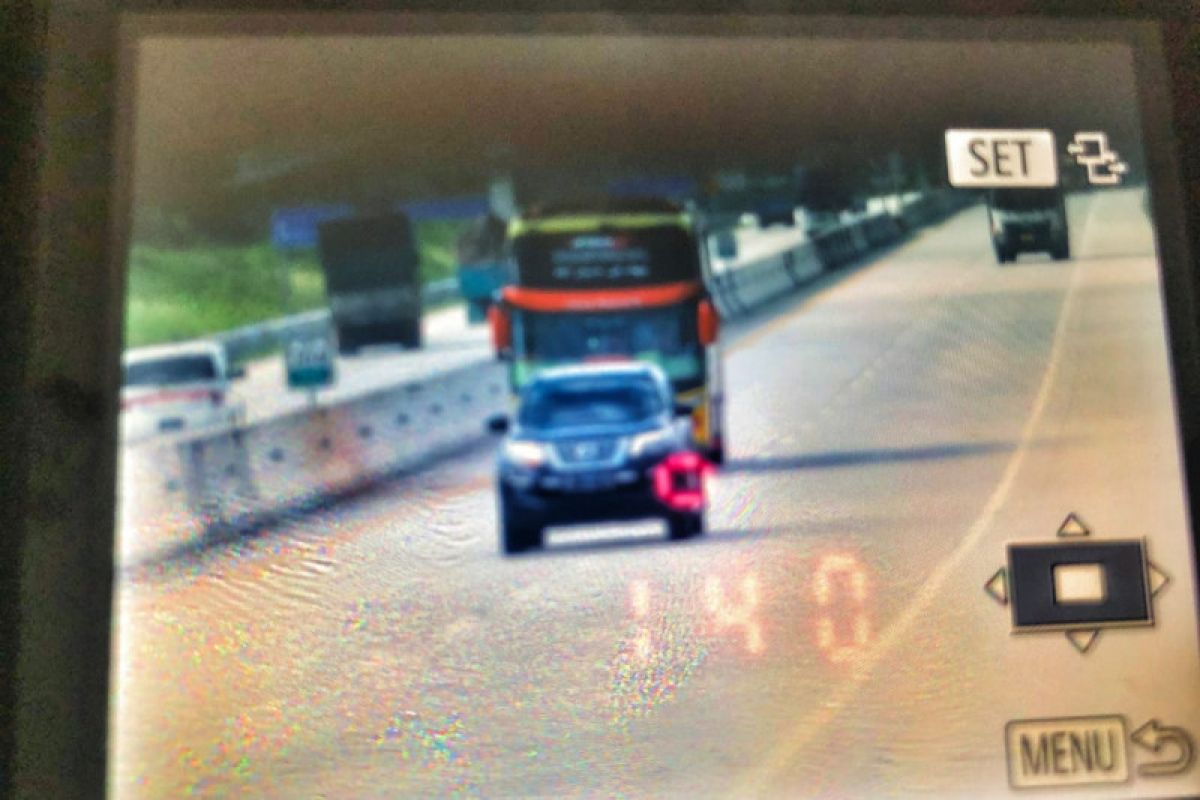 Tekan angka kecelakaan, HK mulai berlakukan speed gun di Jalan Tol Trans Sumatera