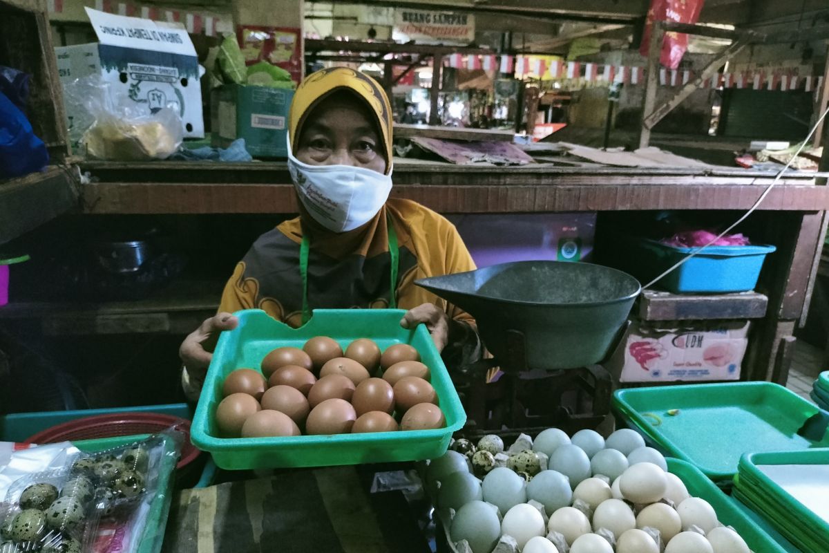 Harga bahan pokok di Pasar Slipi naik menjelang Lebaran