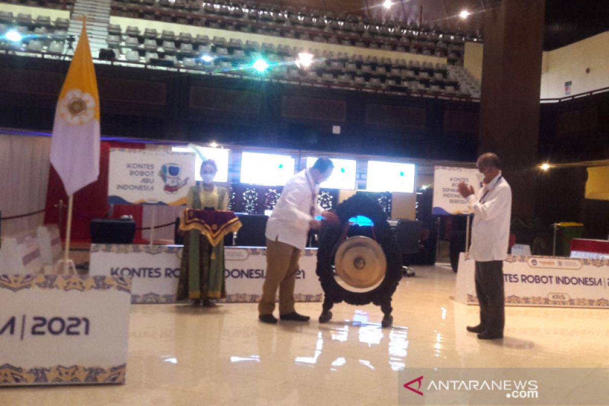 Ratusan tim robot berlaga di KRI 2021