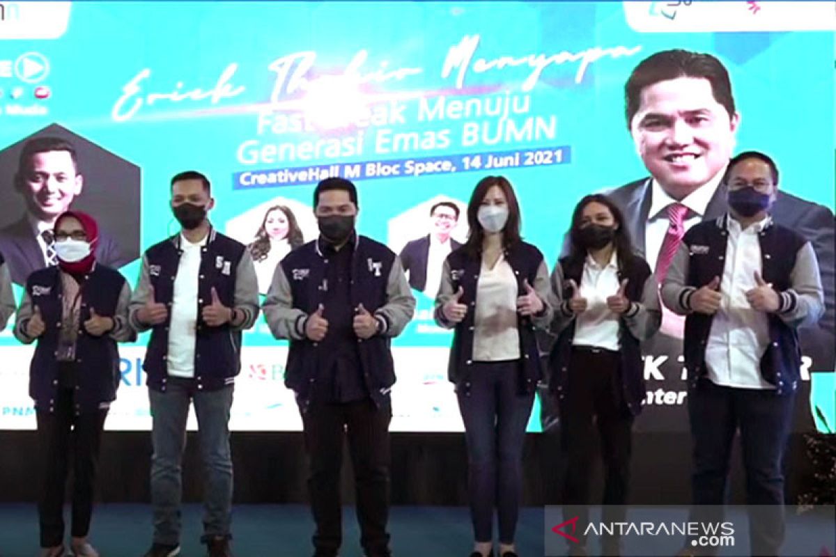 Enam perempuan millenial akan gantikan Erick Thohir jadi menteri sehari