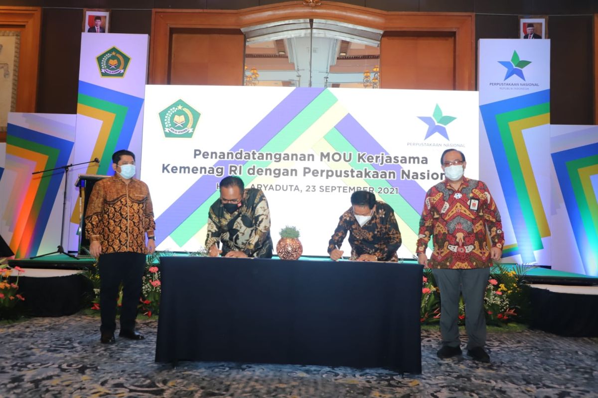 Kemenag gandeng Perpusnas luncurkan portal kepustakaan keagamaan