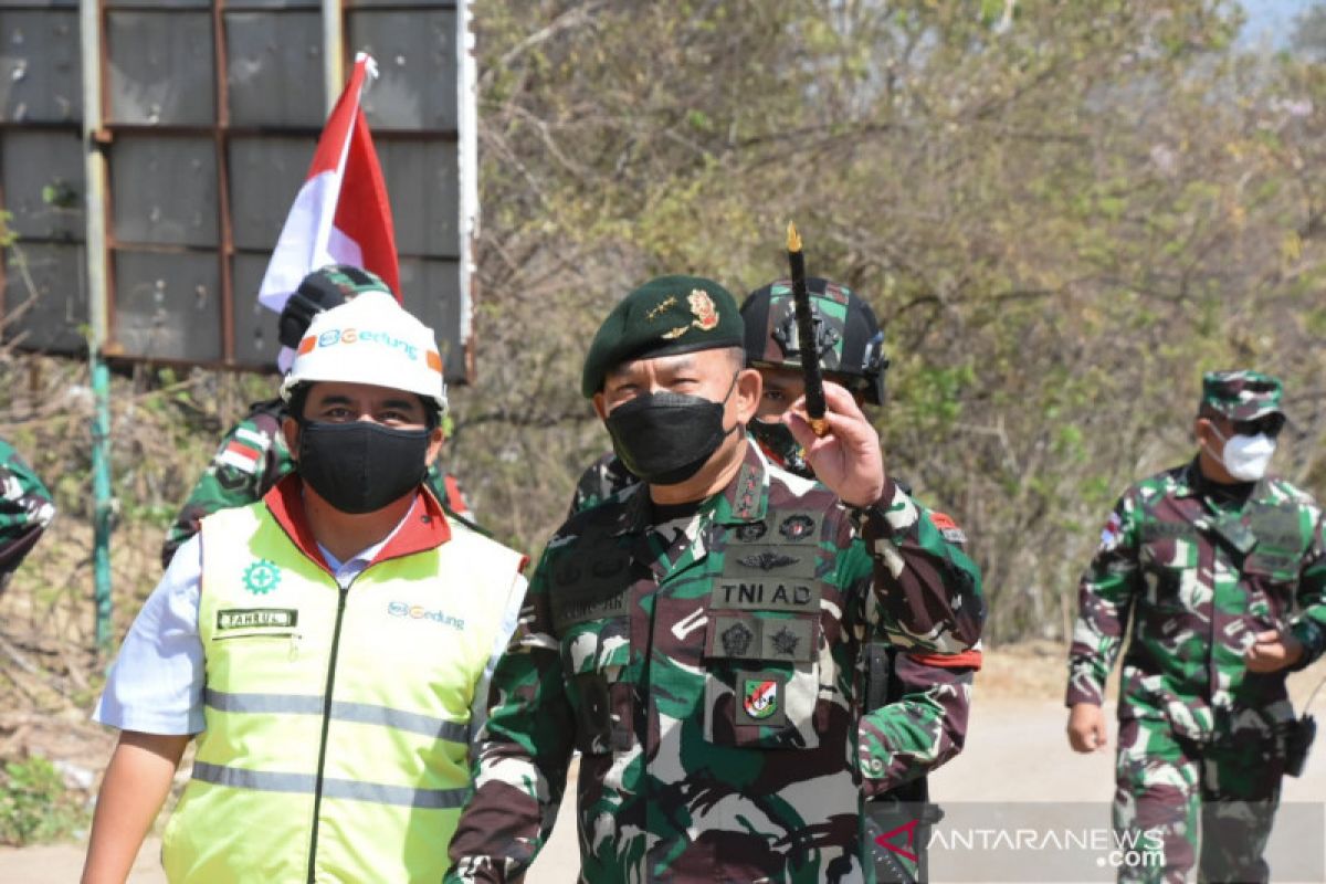 Pangkostrad: sebut Prajurit  satgas pamtas sudah jalankan tugas dengan baik