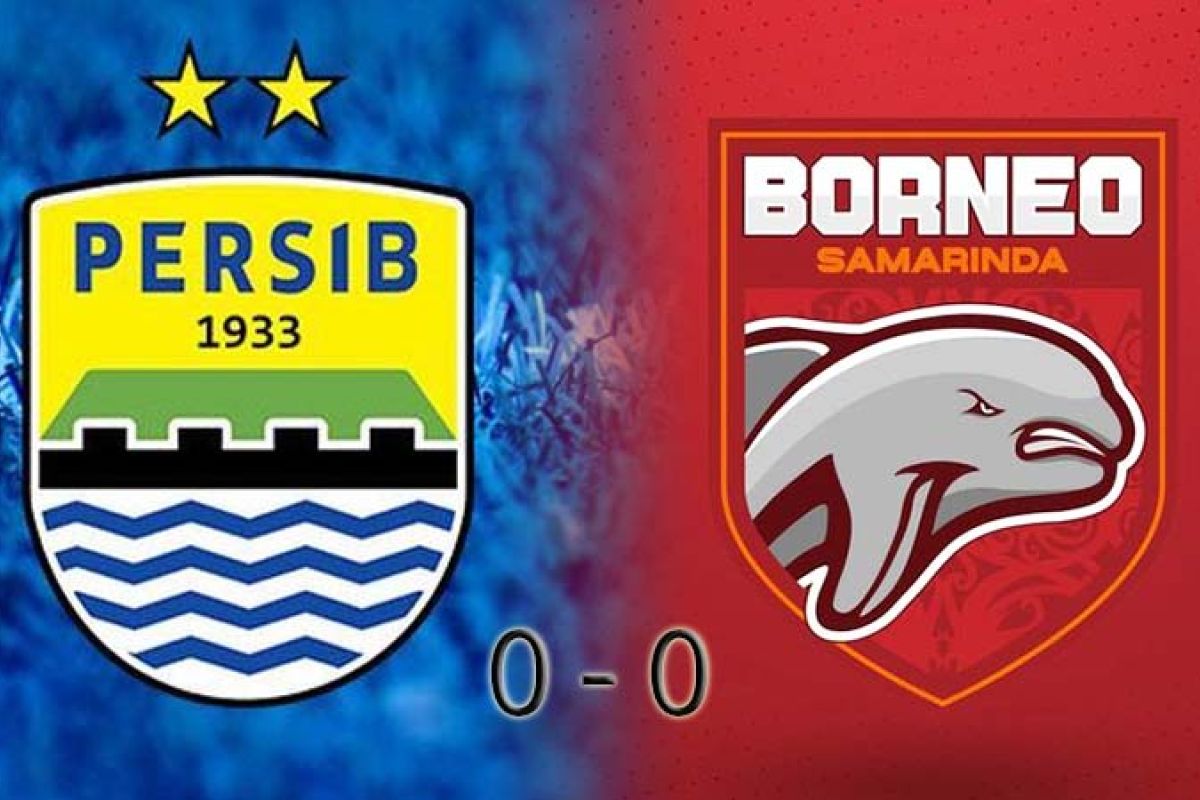 Persib Bandung ditahan imbang Borneo FC tanpa gol