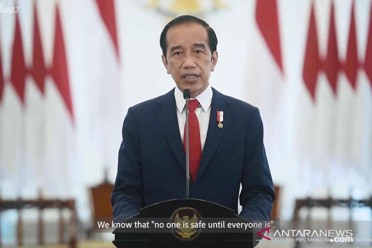 Presiden RI Jokowi sampaikan empat sikap dalam Sidang Majelis Umum PBB