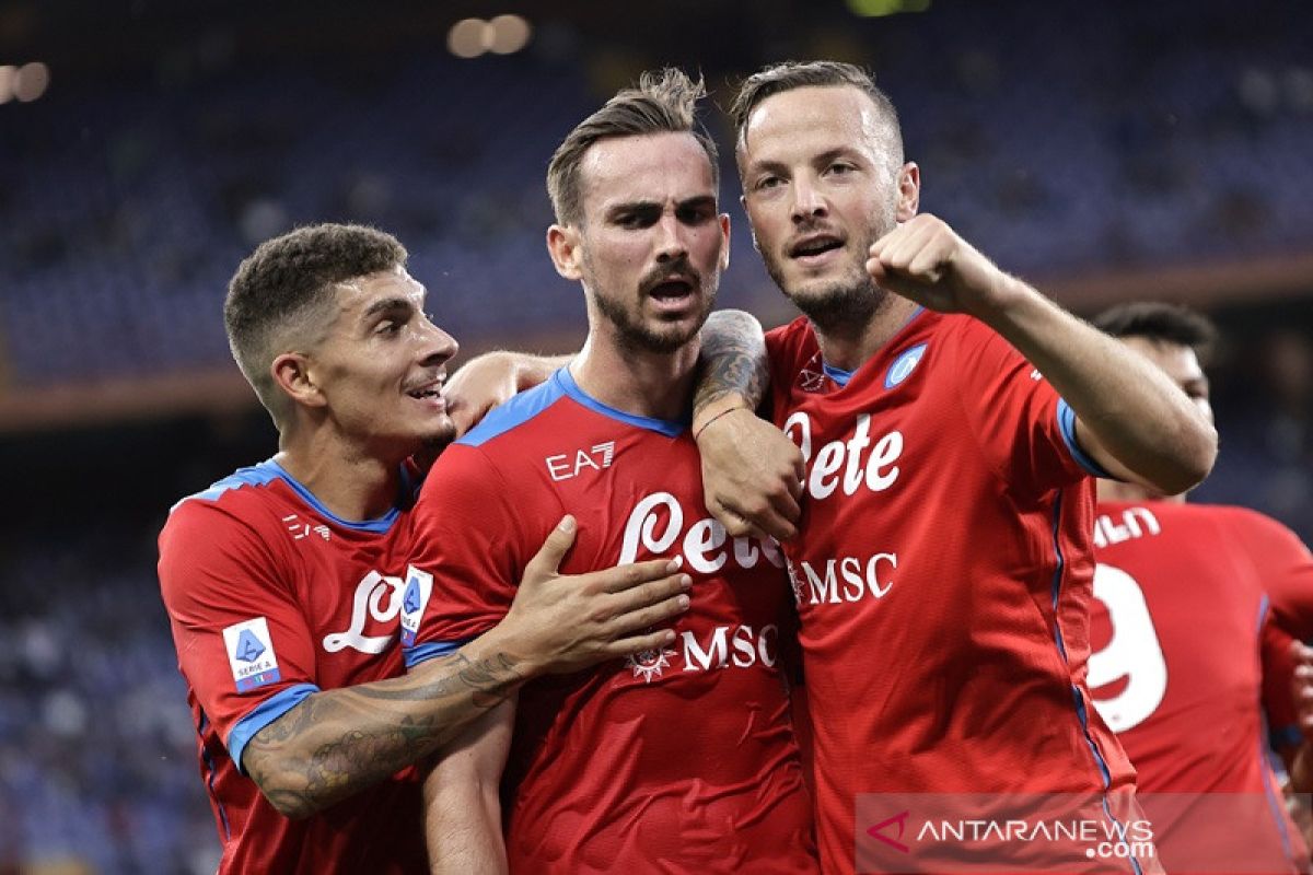 Napoli tongkrongi puncak Klasemen Liga Italia