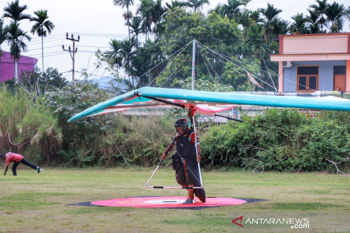 Di kategori ini pada cabang olahraga Gantole PON Papua, atlet Sumbar unggul