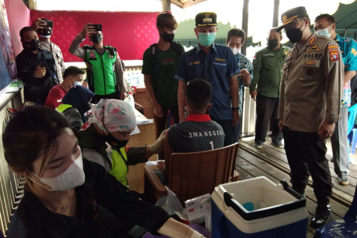 Bupati Gumas sambut baik Serbuan Batalyon Vaksinator di Rungan