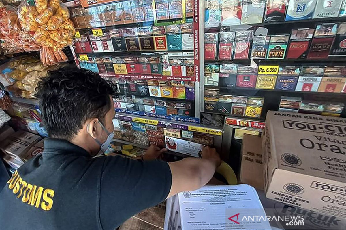 Bea Cukai Jatim II amankan 2,5 juta batang rokok ilegal