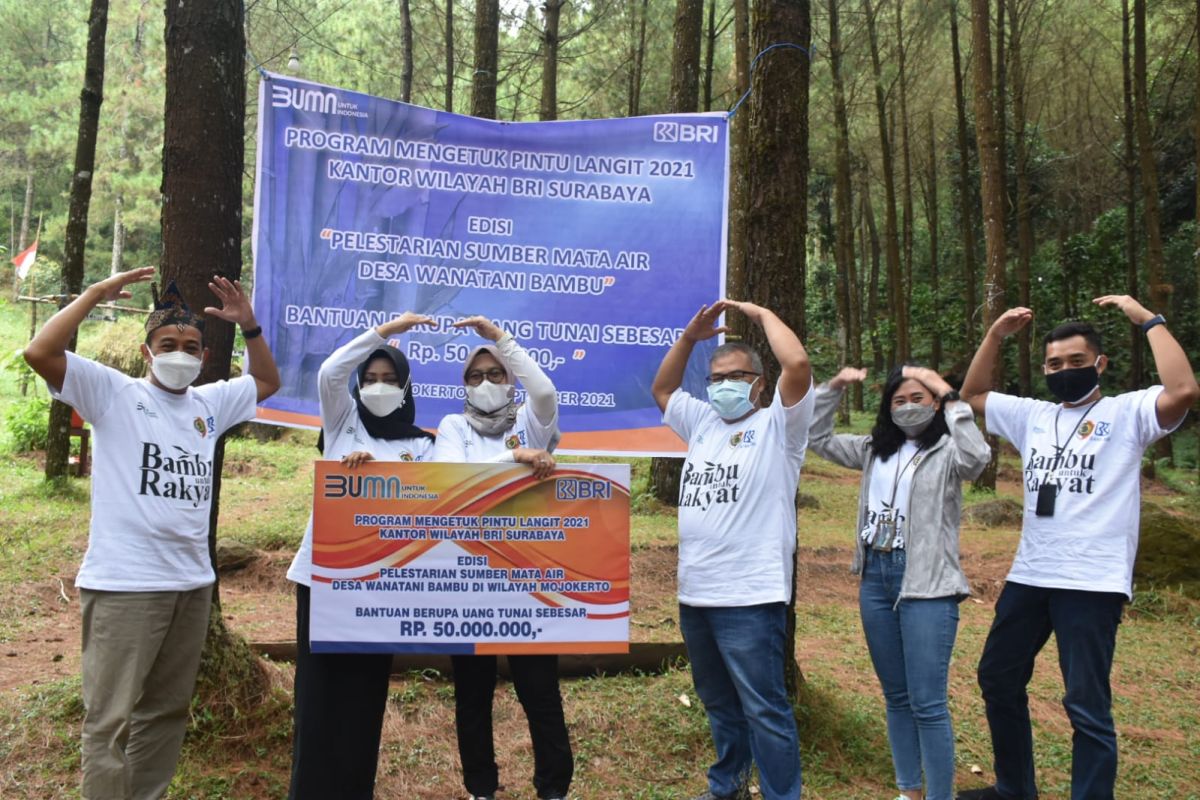 Pemkab Mojokerto dan BRI kerja sama budi daya bambu