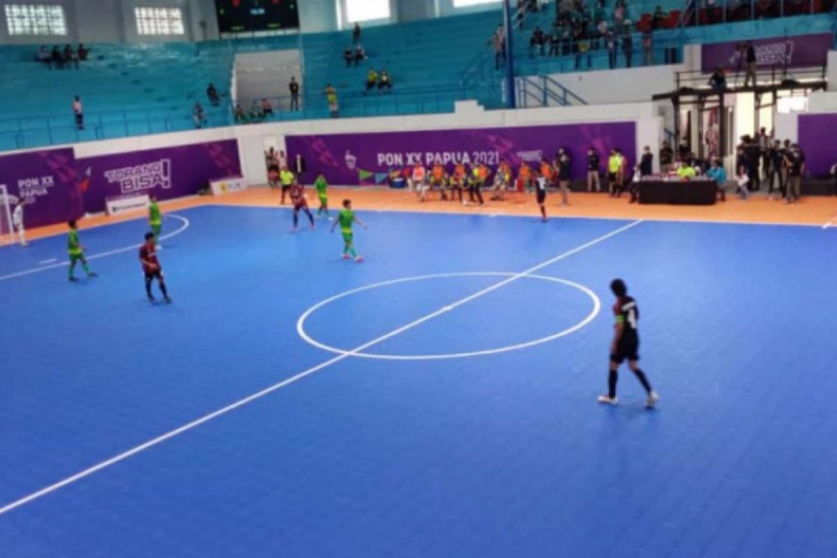 Tim futsal Sumut evaluasi tim usai kalah dari Papua