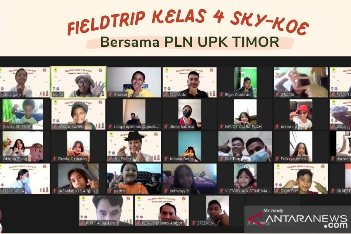 Puluhan siswa SD Kota Kupang belajar kelistrikan secara virtual