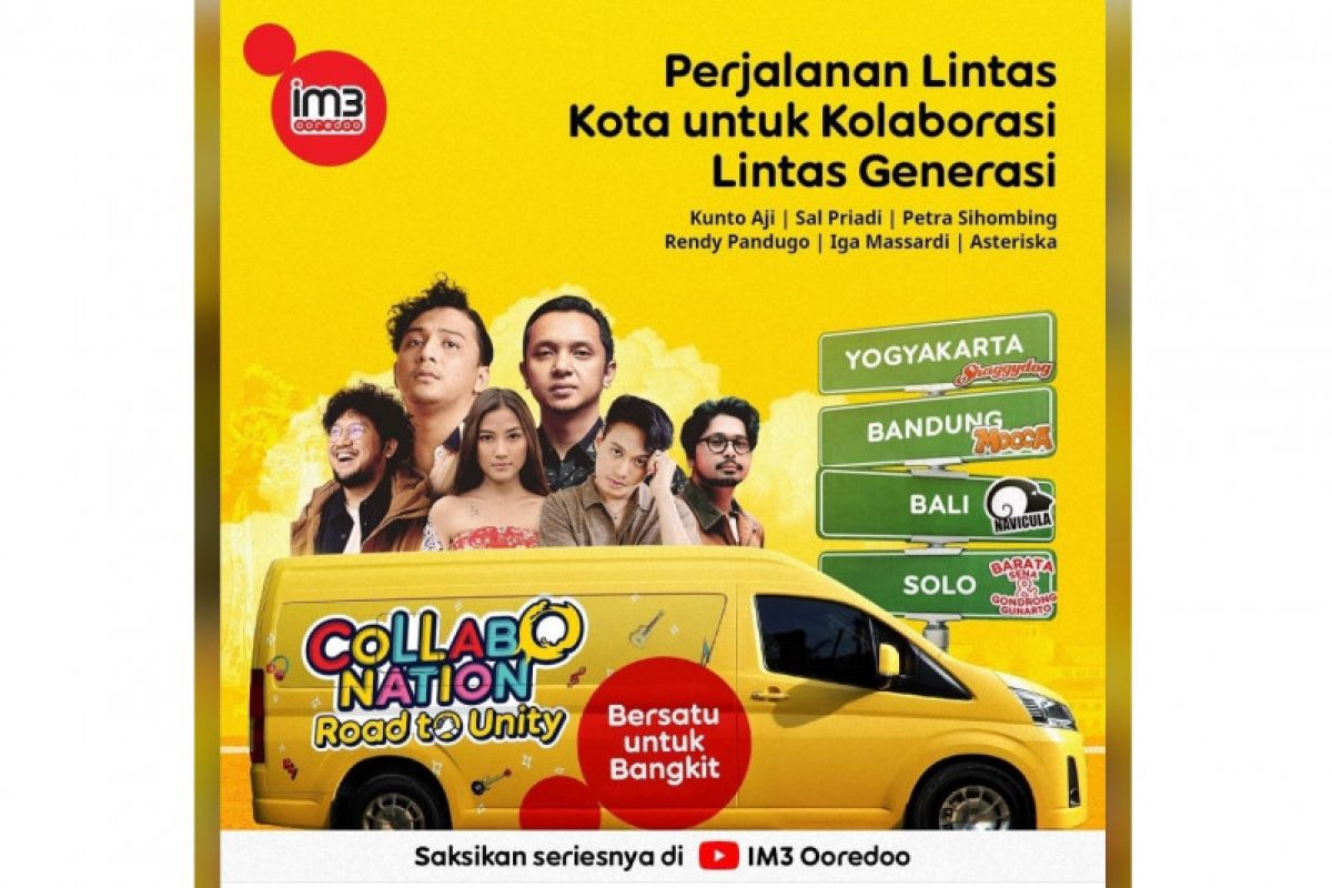 Cerita enam musisi sambangi empat kota di Collabonation Road to Unity