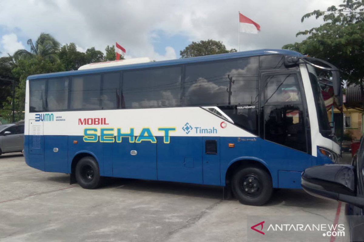 Mobil sehat PT Timah jangkau warga pelosok Bangka Barat