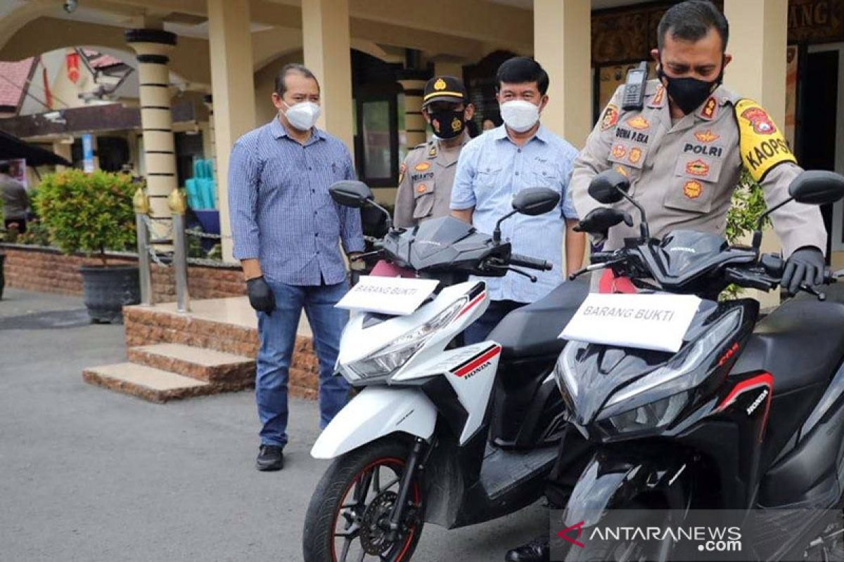 Polres Madiun Kota tangkap sepasang kekasih curi sepeda motor