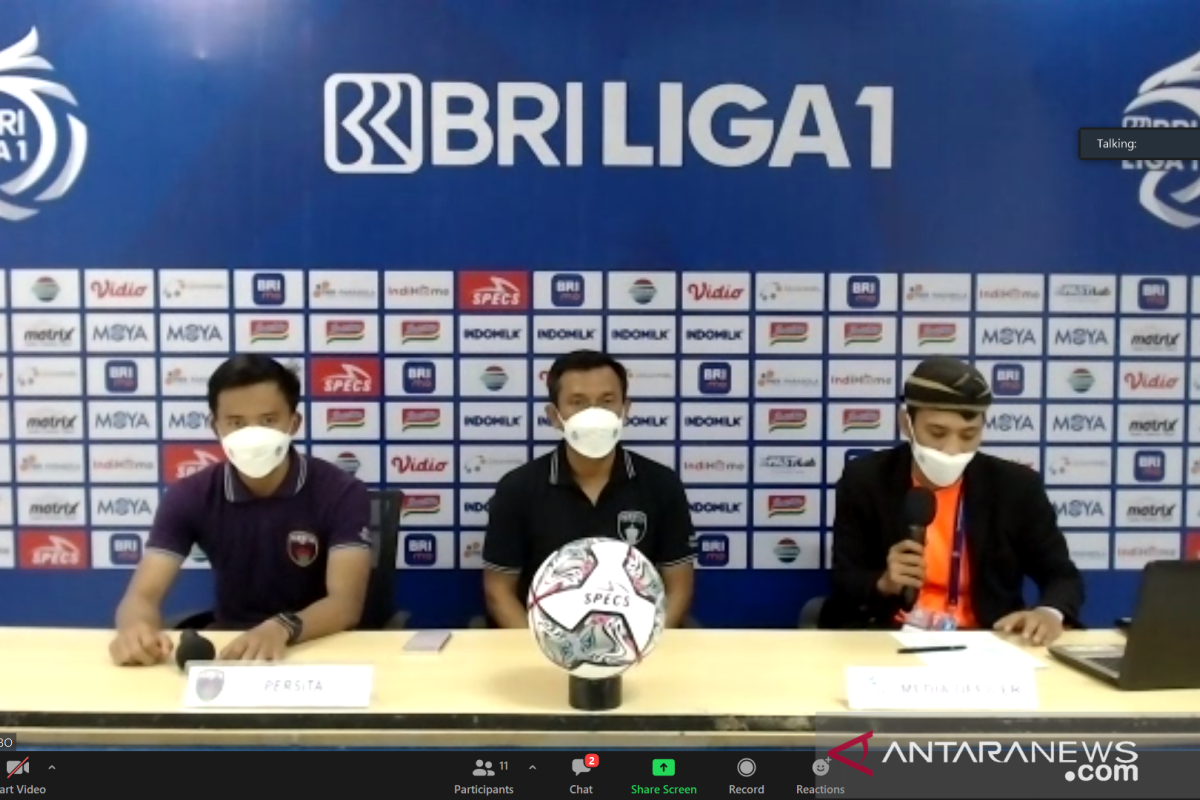 Pelatih Persita evaluasi kekalahan dari Bali United
