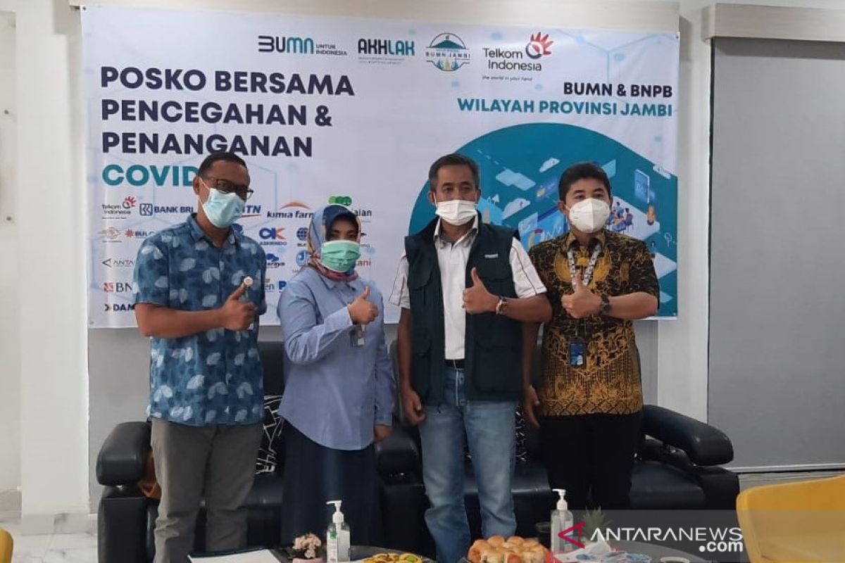 Satgas BUMN terima bantuan penanganan COVID-19 dari Bulog dan Telkom