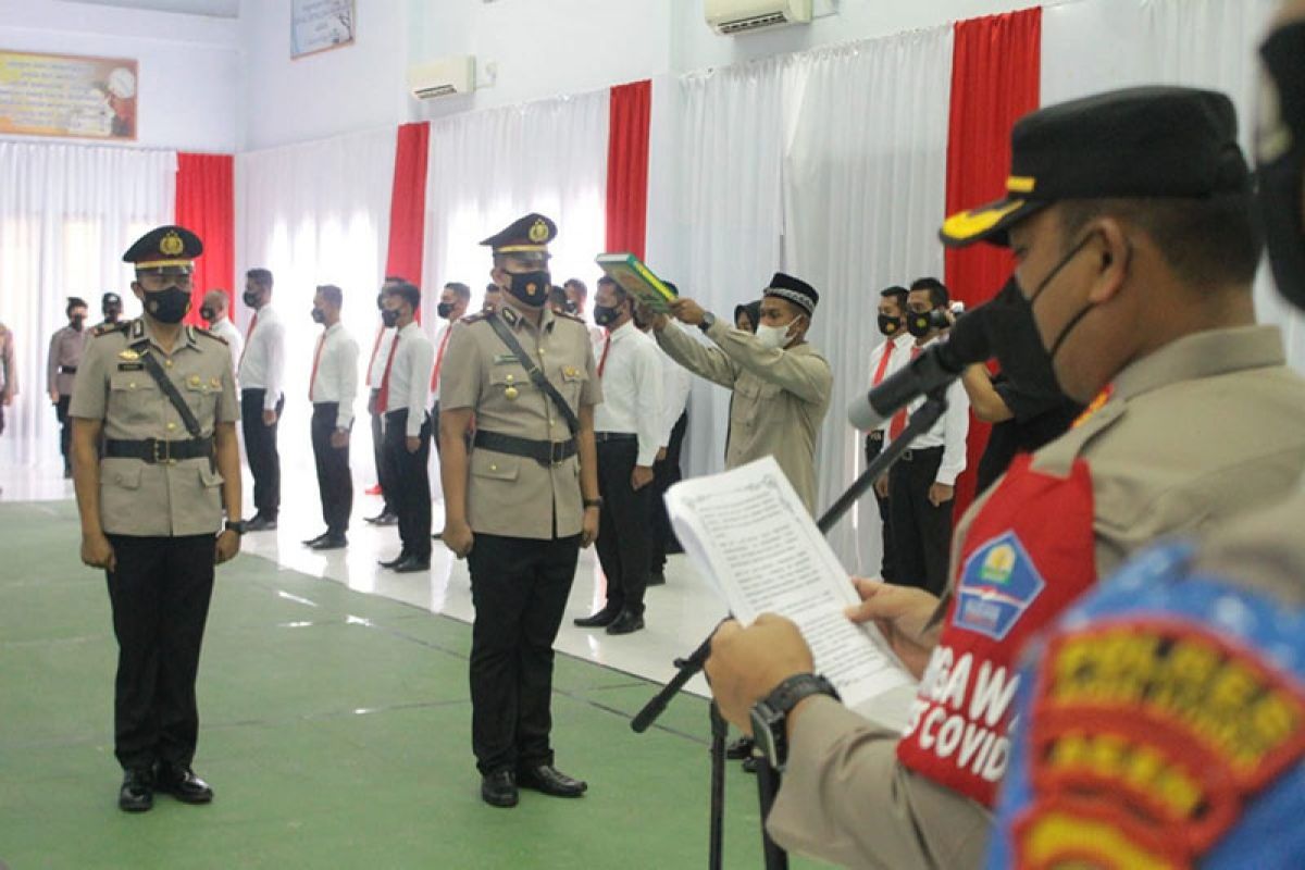 Dua pejabat Polres Aceh Utara diganti