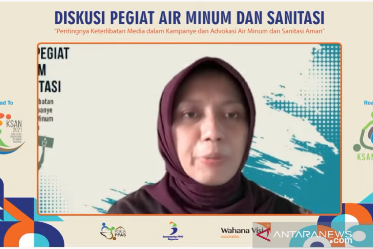 Untuk sumber air aman, Bappenas dorong penggunaan air minum perpipaan