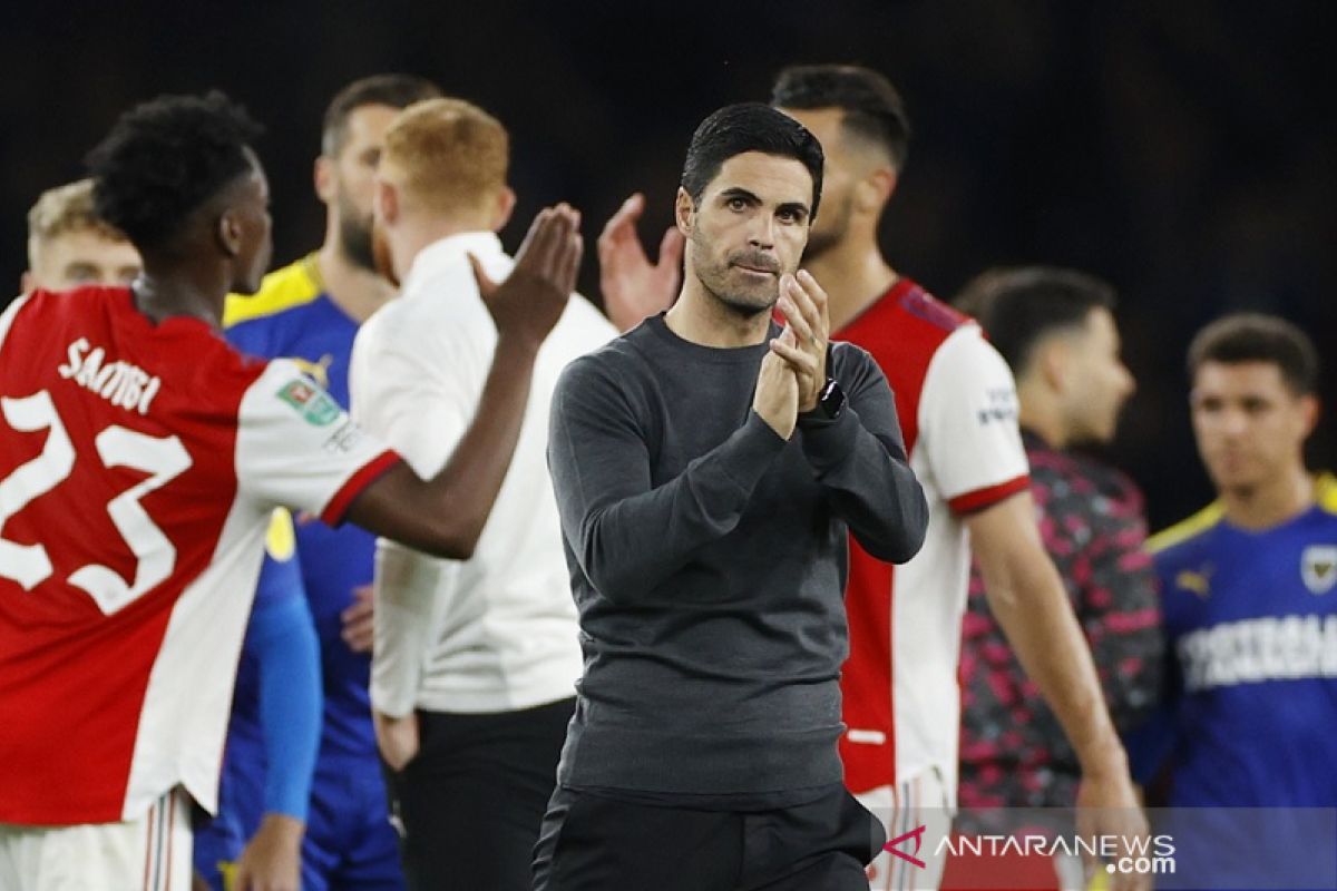 Arteta akui Arsenal tidak cukup bagus saat kalahkan Aston Villa