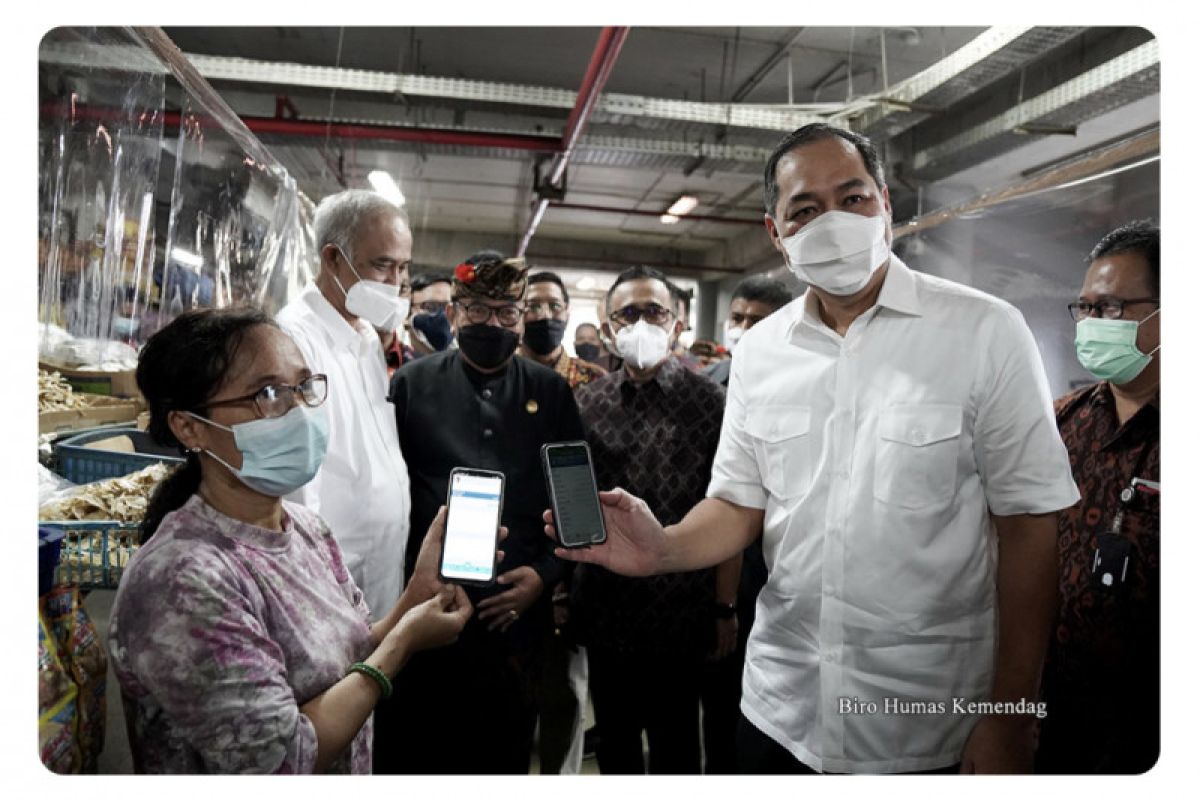 Kemendag akan uji coba penerapan PeduliLindungi di pasar rakyat