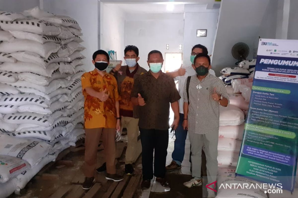 Realisasi penyaluran pupuk bersubsidi di Sulsel di bawah 70 persen