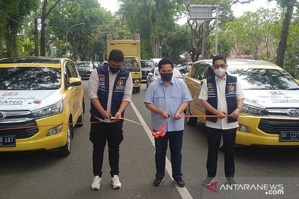 Kadin Indonesia hibahkan dua mobil vaksin keliling ke Pemkot Medan