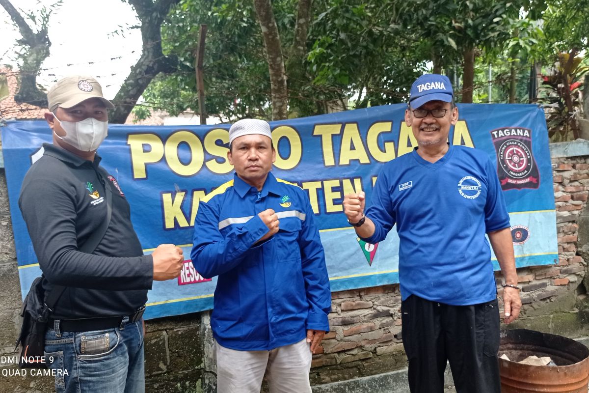 Relawan Tagana Kabupaten Lebak siap siaga hadapi cuaca ekstrem