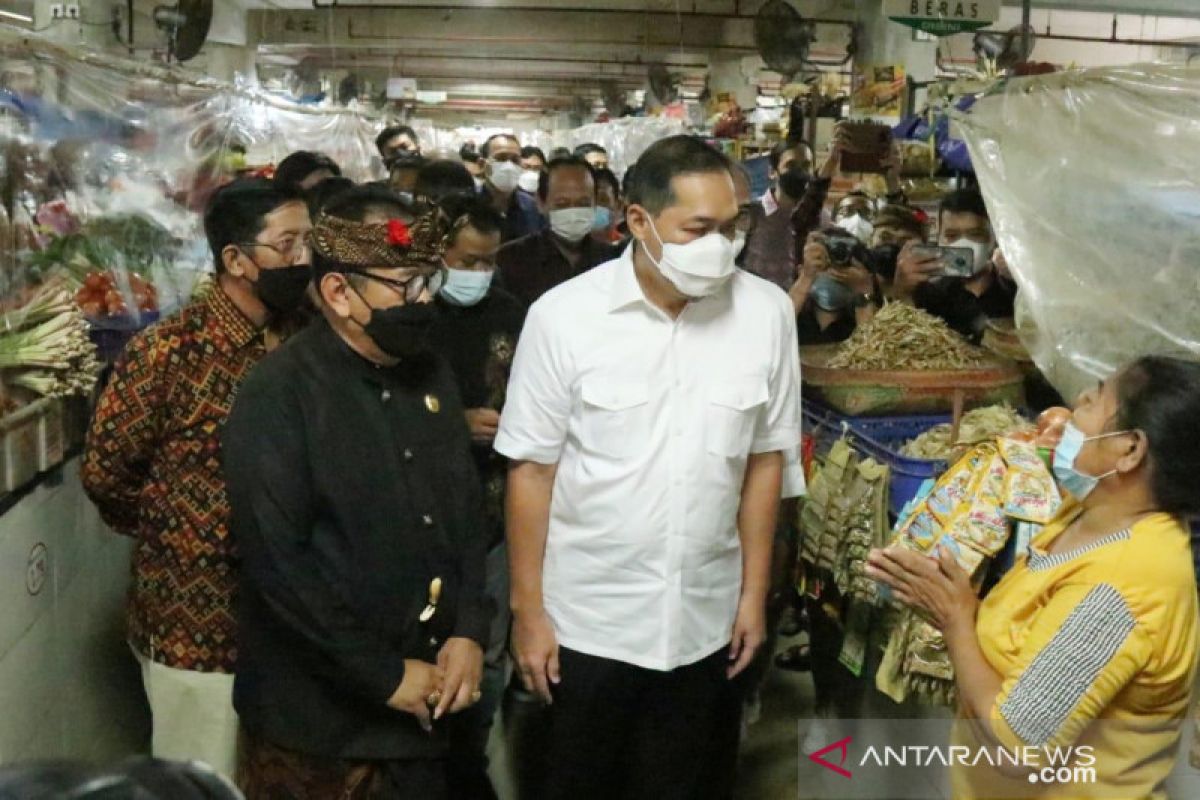 Mendag: Pasar Badung Bali jadi percontohan SOP PeduliLindungi