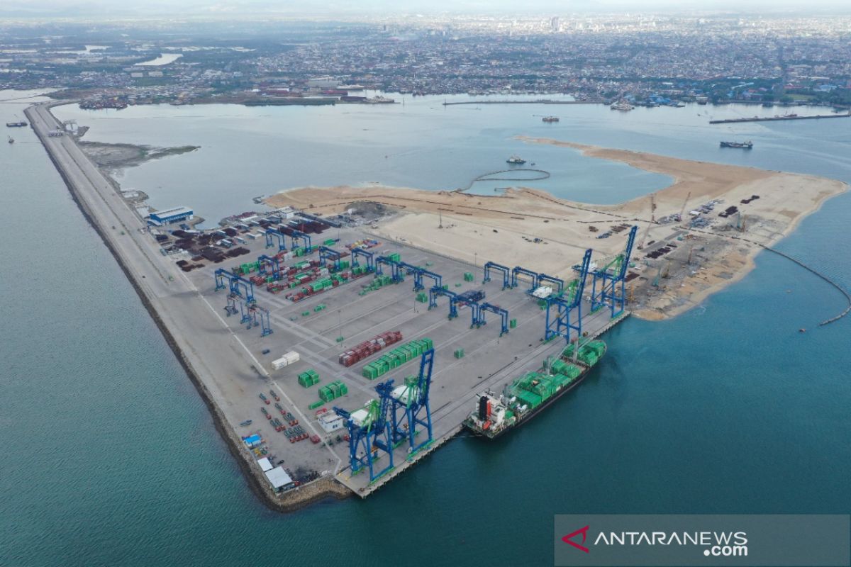 Jalan Akses Tol Makassar New Port Tahap I dan II mulai kontruksi