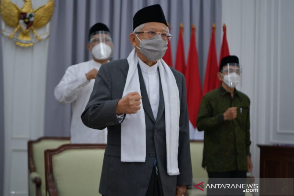 Wapres Ma'ruf Amin dorong BPS hasilkan data berkualitas