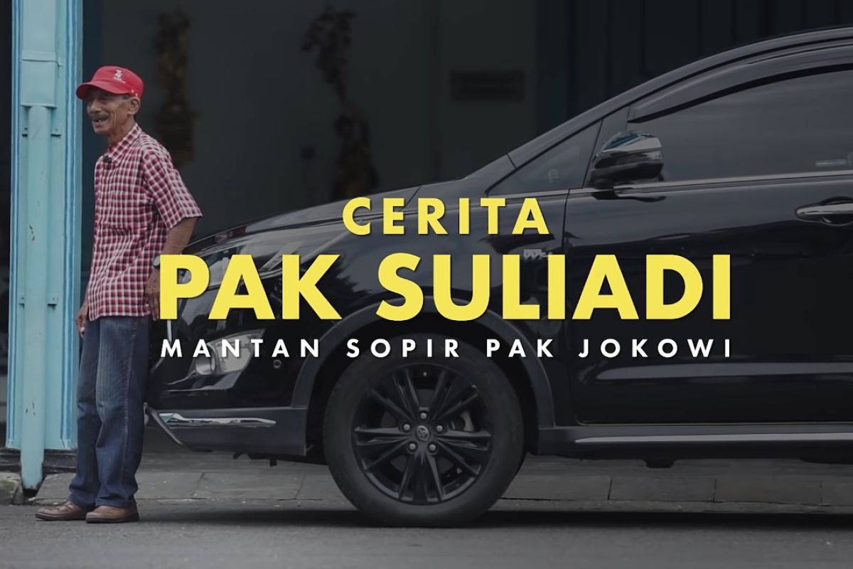 Jokowi bagikan video kisah mantan sopir melalui media sosial