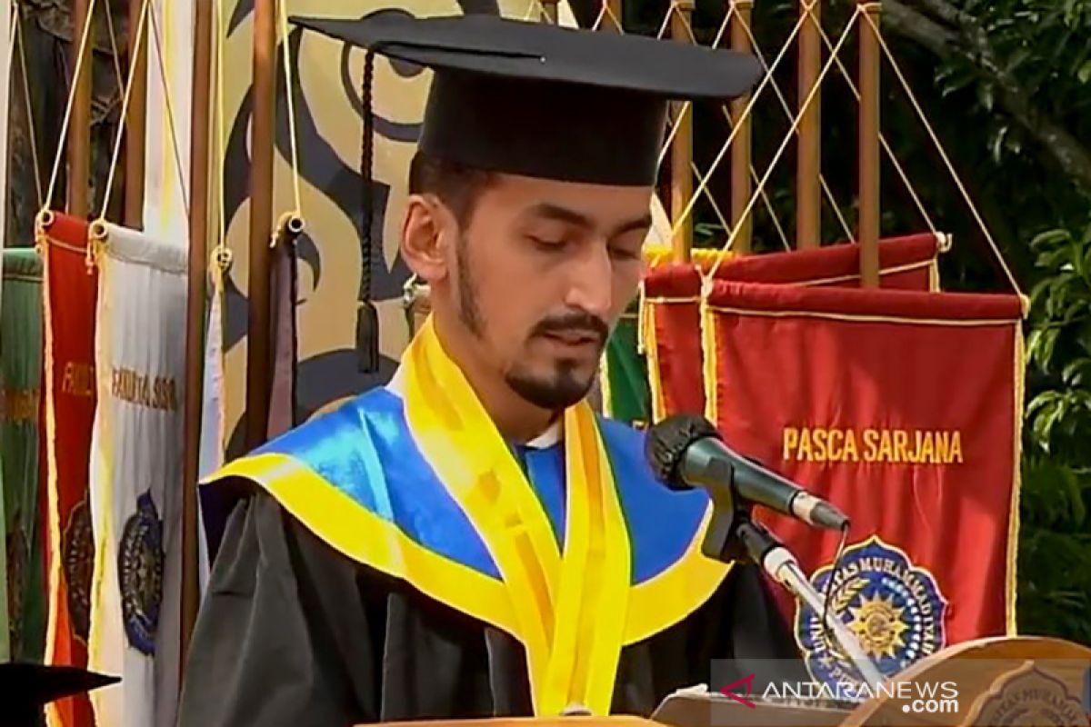 Empat mahasiswa internasional ikuti wisuda di UMP Banyumas