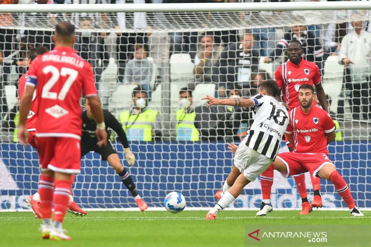 Juventus petik 3 poin usai kalahkan Sampdoria