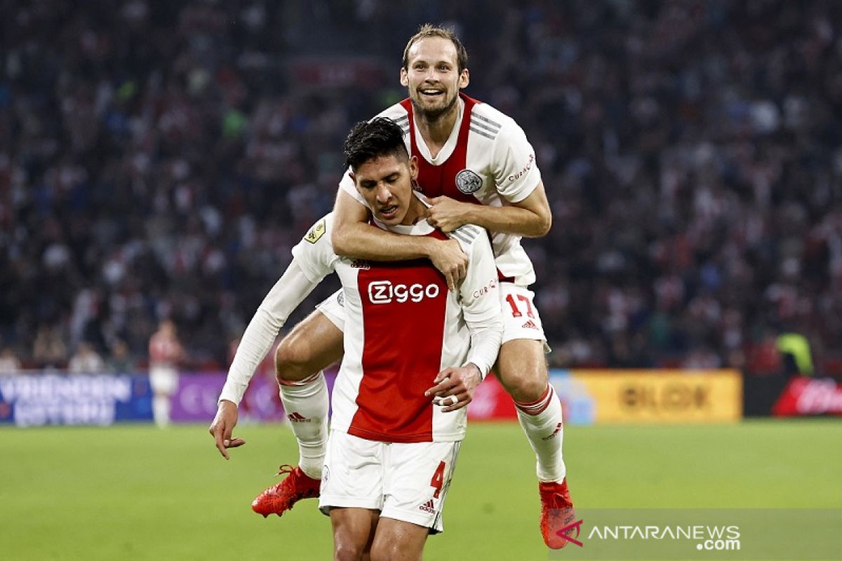 Liga Belanda-Ajax mantapkan posisi puncak selepas gilas Groningen 3-0