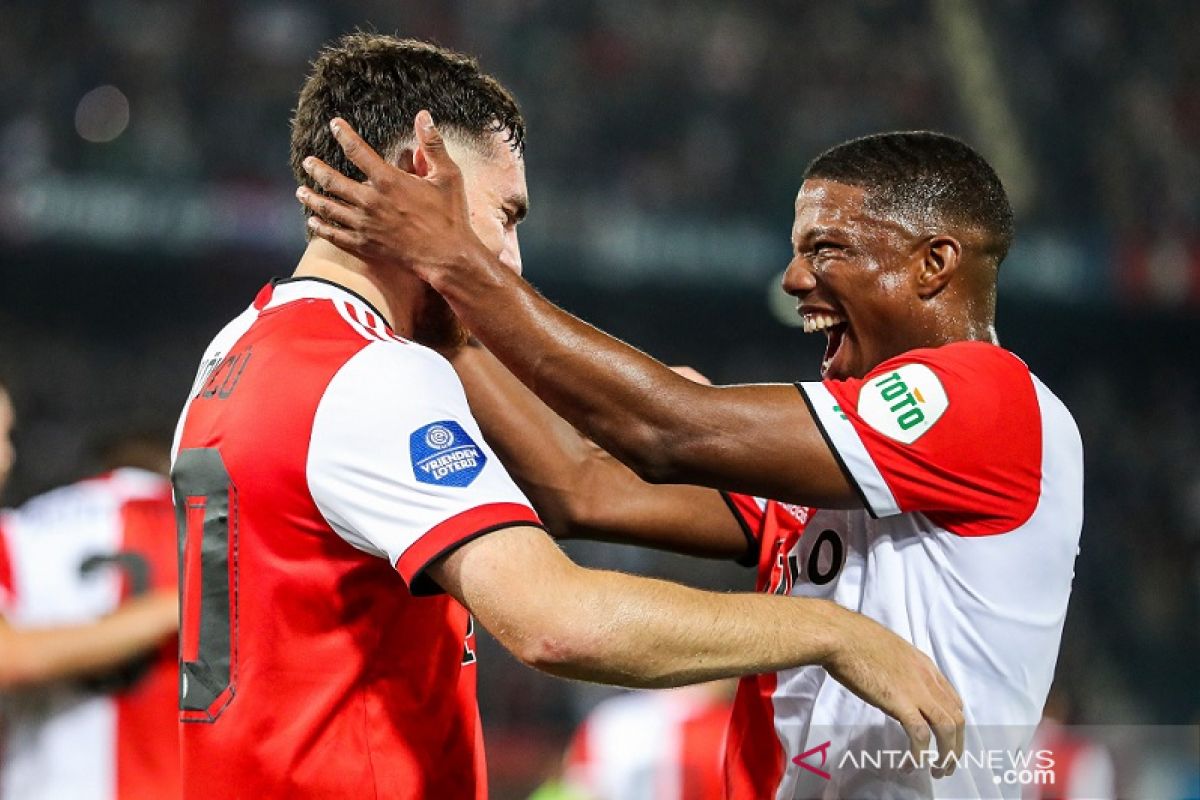Feyenoord dan Utrecht kompak kemas lima gol lanjutkan tren positif