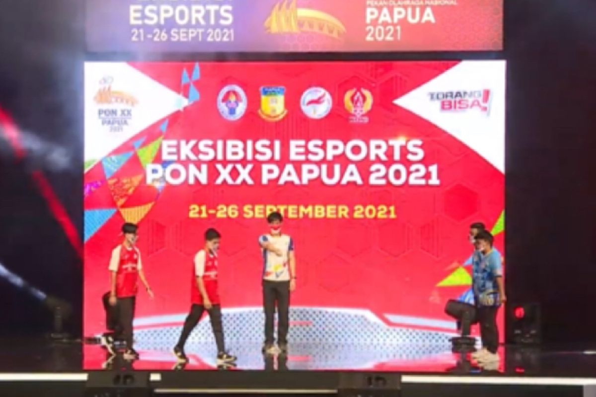 Jabar sabet emas PES esport PON Papua