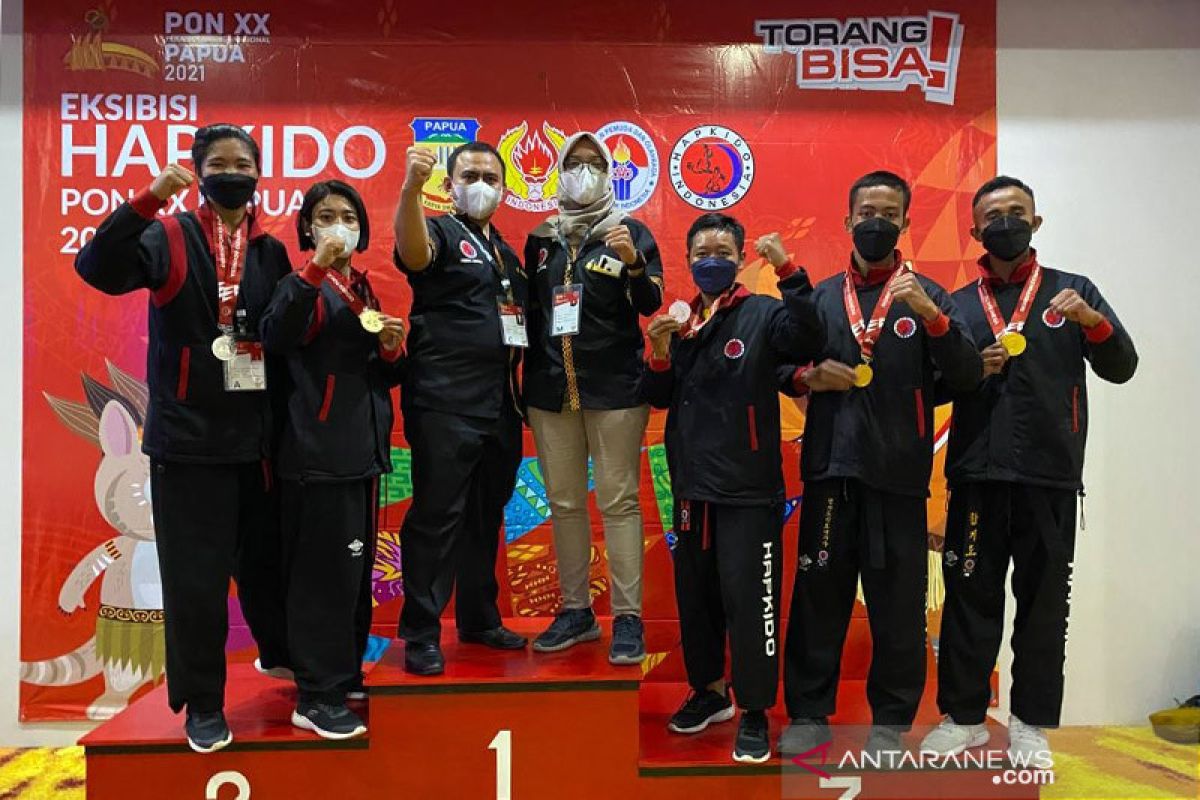 PON Papua -- Lampung leads medal tally in hapkido martial art