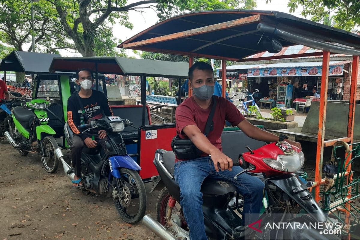 Becak wisata di Candi Muaro Jambi tingkatkan pelayanan