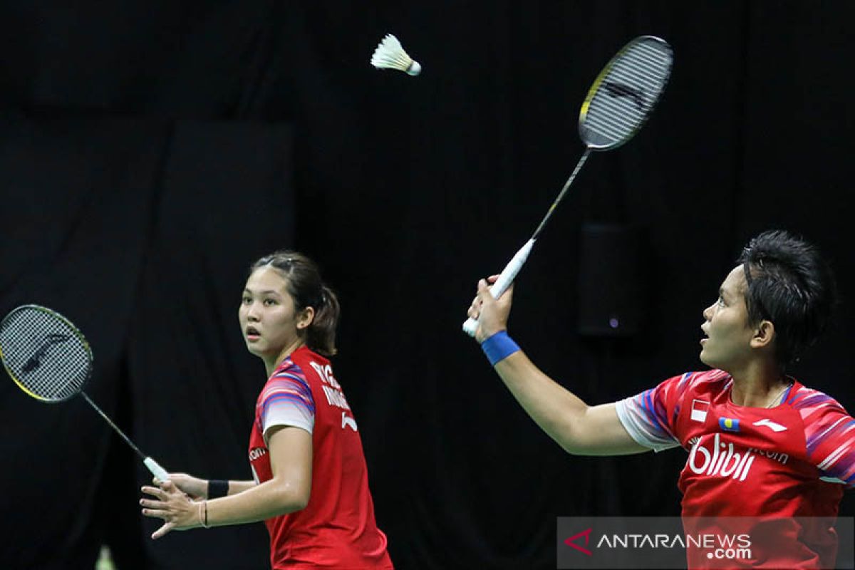 Indonesia memimpin 4-0 saat  Siti/Ribka menang dengan mulus