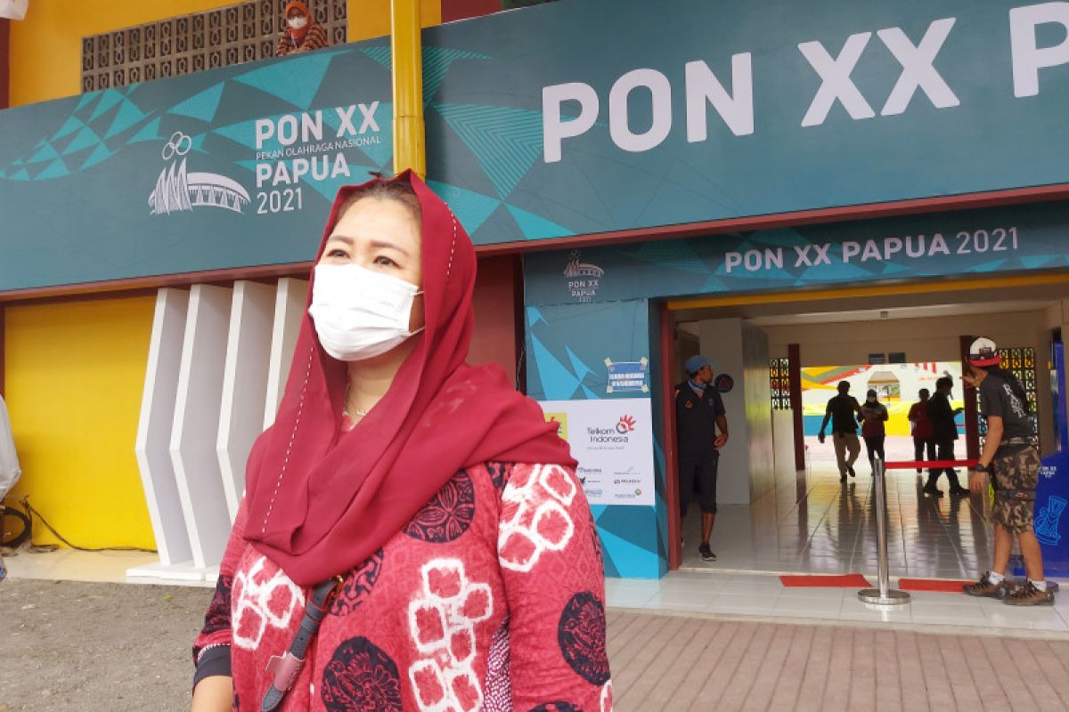 PON Papua-Yenny Wahid minta atlet panjat tebing nasional perbaiki catatan waktu