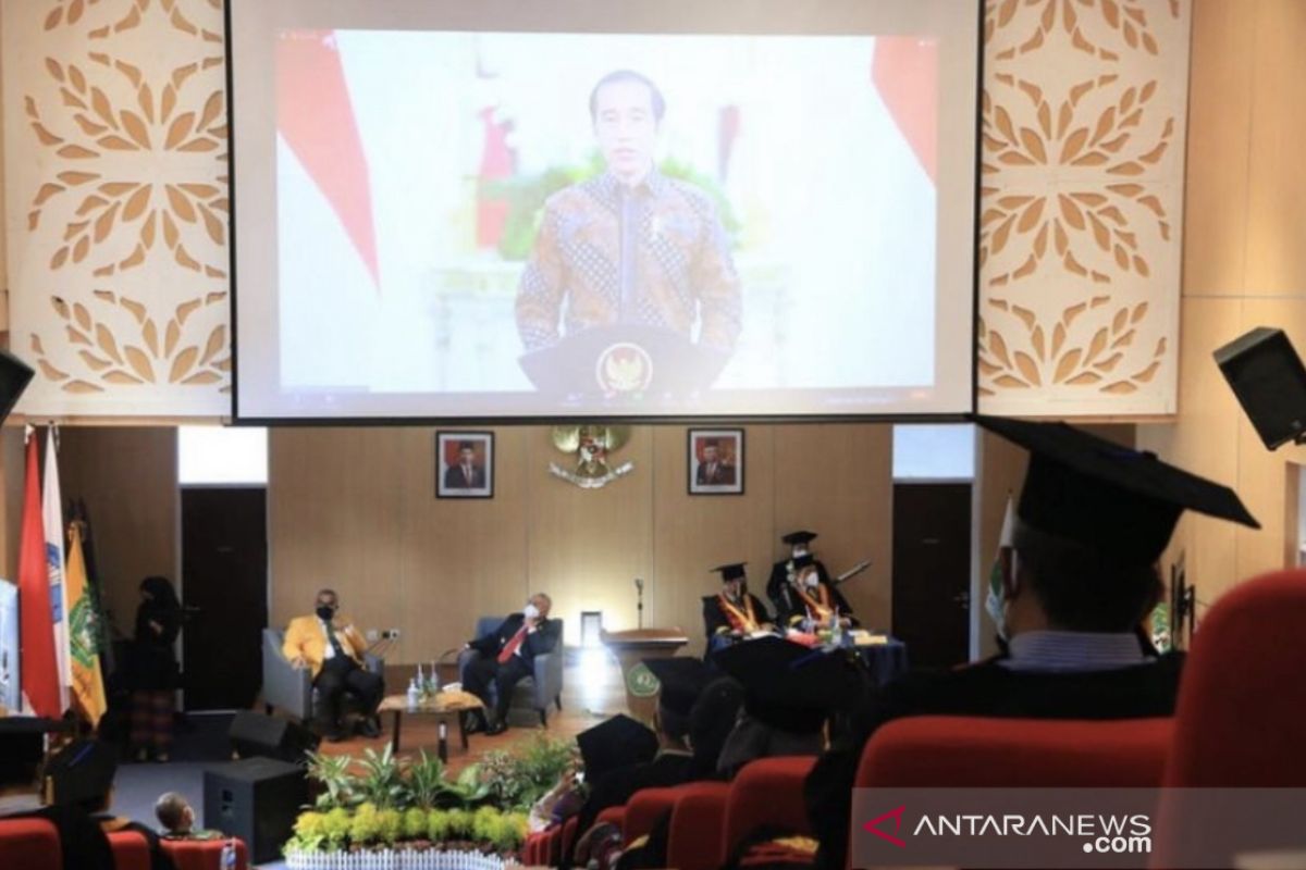 Presiden Jokowi resmikan gedung Unmul pembiayaan IsDB