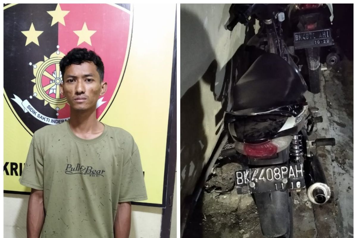 Polsek Binjai tangkap pelaku pencurian sepeda motor