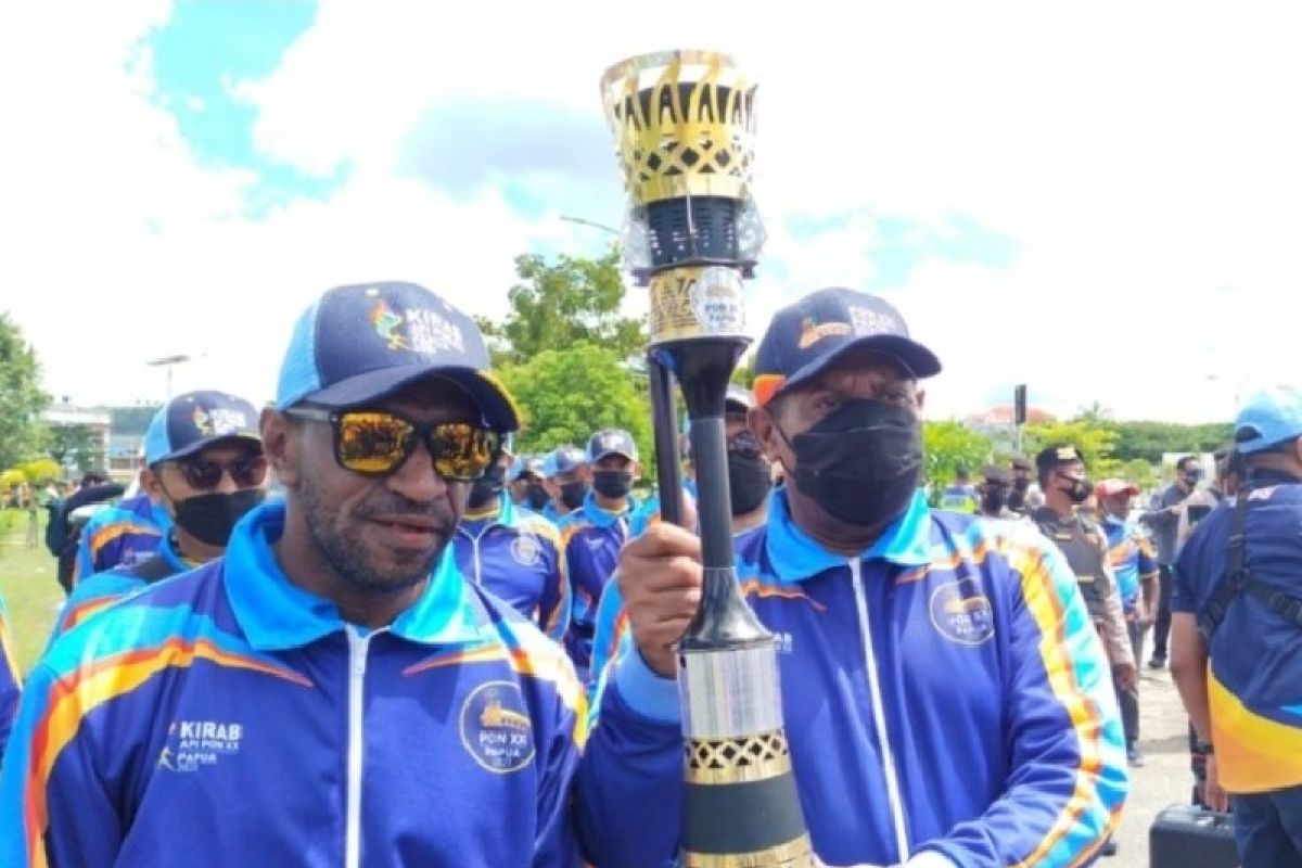 Papua PON torch relay starts in Sorong, West Papua