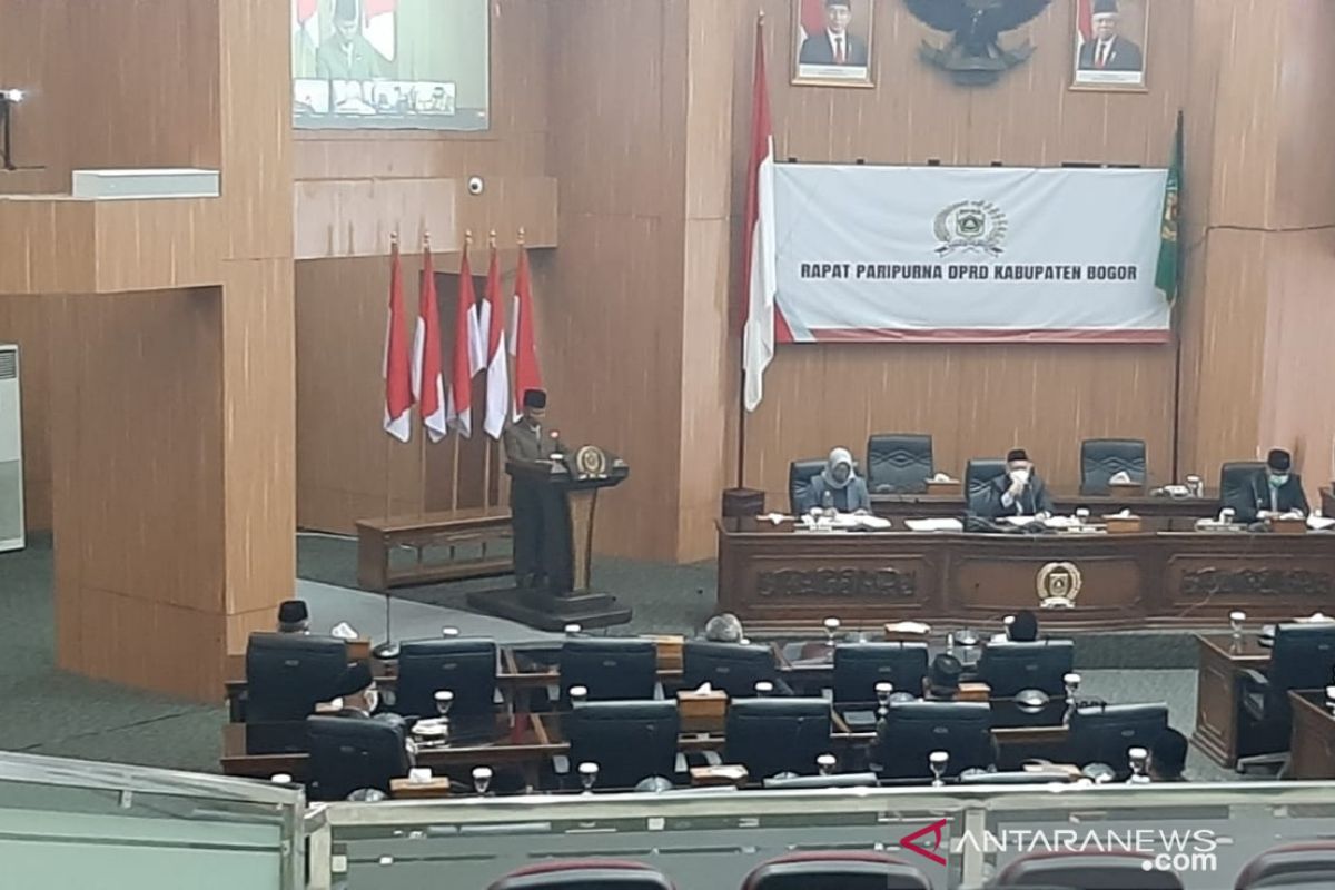 DPRD-Pemkab Bogor mulai pembahasan RAPBD Perubahan 2021