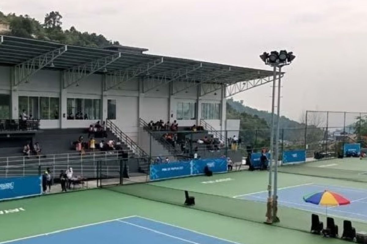 Tim tenis Papua ungguli Sumatera Selatan