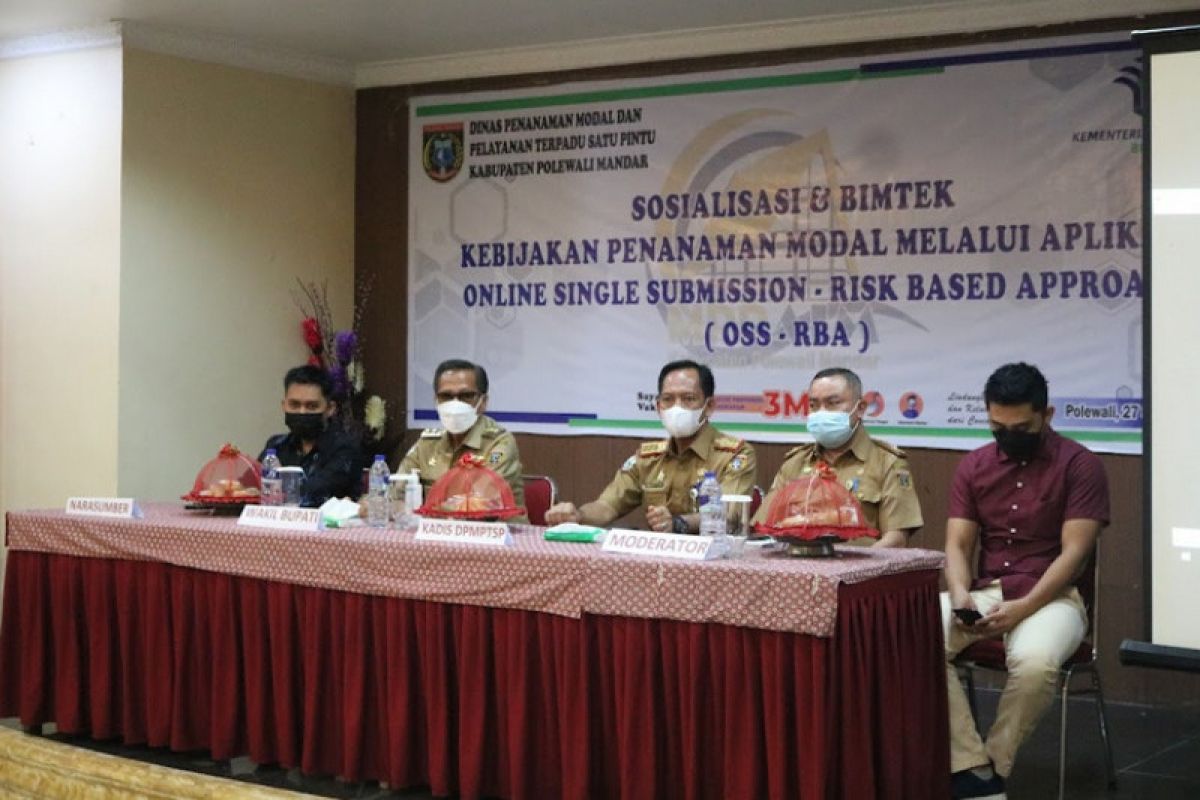 Polewali Mandar gelar bimtek penanaman modal bagi pelaku usaha